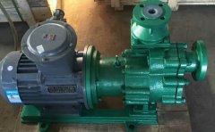 氟塑料自吸泵振動四點原因分析