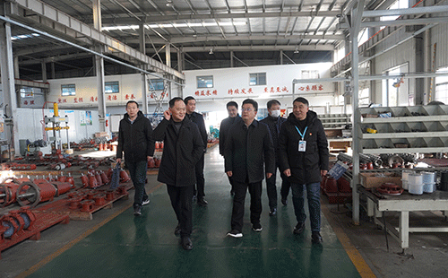 副廳長(zhǎng)李國(guó)陽走訪調(diào)研江南泵閥